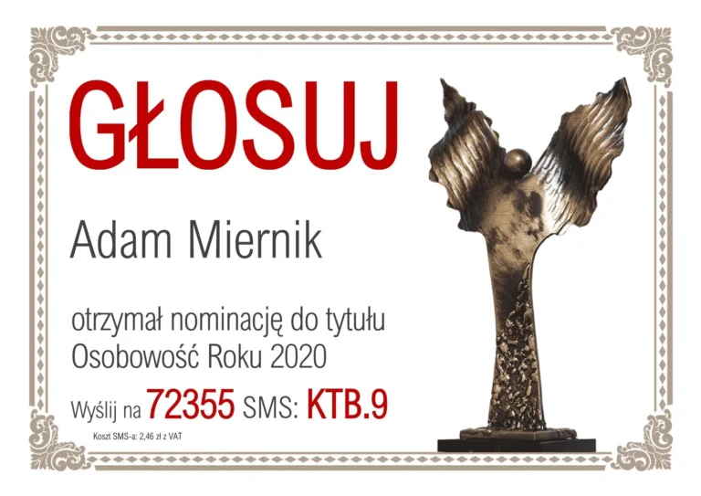 Osobowość Roku 2020 – zapraszamy do zabawy!
