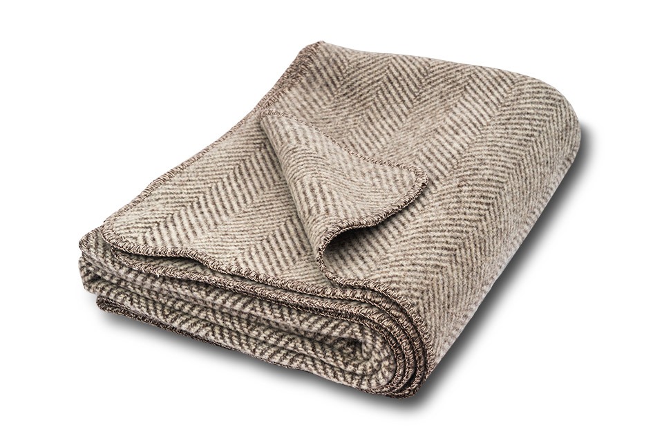 Koc wełniany w jodełkę melanżowe obszycie overlock 200 cm x 150 cm – 100% wełna (1.5kg) Koc wełniany w jodełkę melanżowe obszycie overlock 200 cm x 150 cm - 100% wełna (1.5kg)