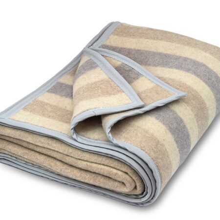 Koc wełniany pasy 140 x 200 cm – 900 g/m (1.8kg) Koc wełniany pasy 140 x 200 cm - 900 g/m (1.8kg)