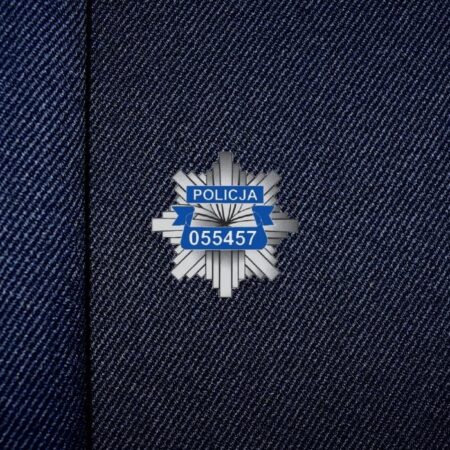 Płaszcz granatowy Policja 580gr/mb Płaszcz granatowy -Policja- 580gr/mb