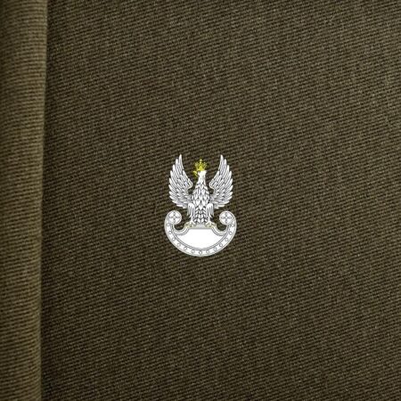 Certyfikowana gabardyna khaki 500 gr/mb 100% wełna Adria Certyfikowana gabardyna khaki 500 gr/mb 100% wełna Adria