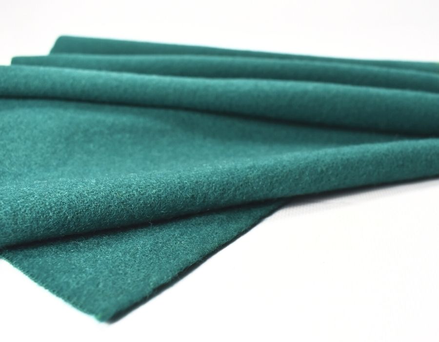 Sukno wełna zielone „ciemny cyjan” 720 gr/mb Sukno wełna zielone "ciemny cyjan" 720 gr/mb - obrazek 3