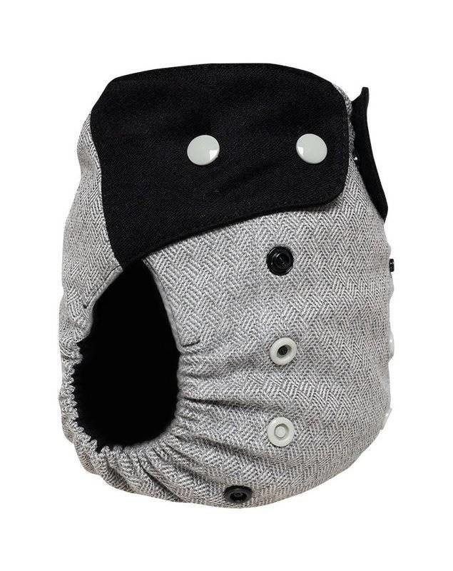 Tkanina Merino Wool czarna Tkanina Merino Wool czarna - obrazek 3